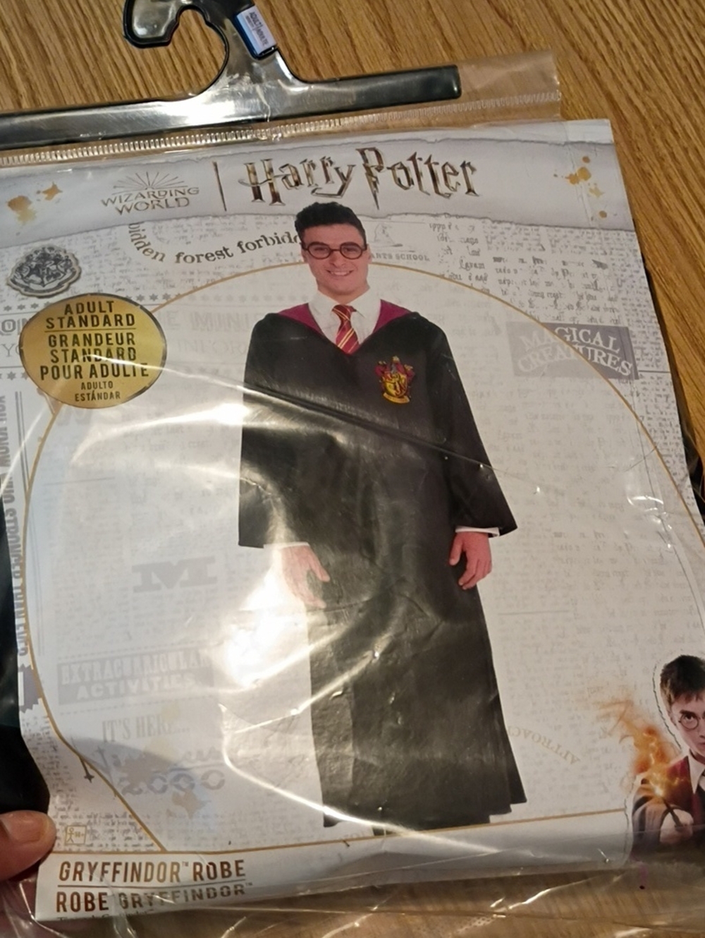 Warner Bros. Gryffindor Wizard Robe - Adult Up To Size 44